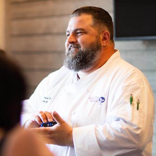 Chef Erik Foxx-Nettnin at Harpers Ferry Brewing