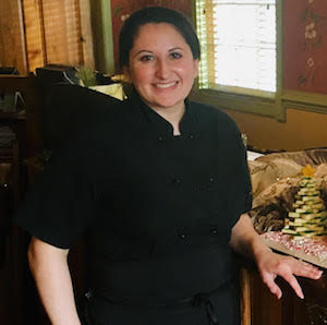 Chef Megan from Magnolias at the Mill