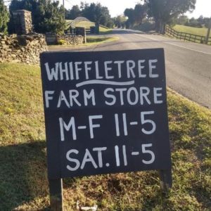 Whiffletree Farm Store Sign