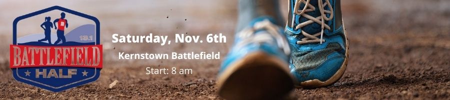 Battlefield Half Marathon Banner