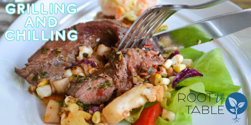 BRRT Grilling and Chilling Beef Dish