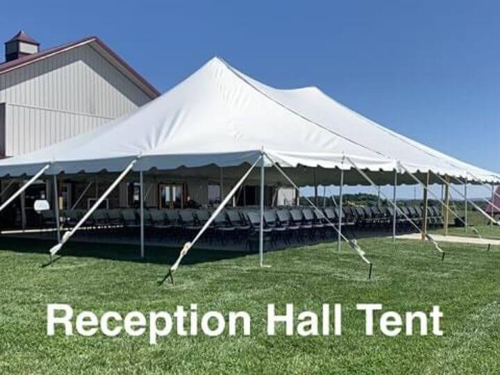 West Oaks Farm Market Reception Hall Tent