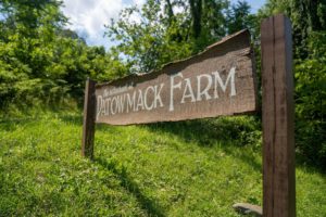 Patowmack Farm sign