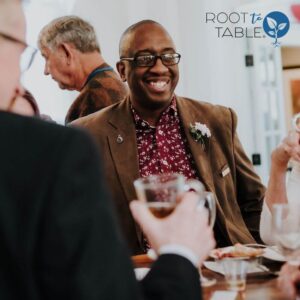 Chef Pete Smith at Root to Table's Salute to Women